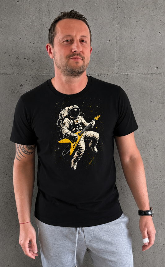 T-shirt Unisexe Streetwear Astro Musicien - Electric Anger
