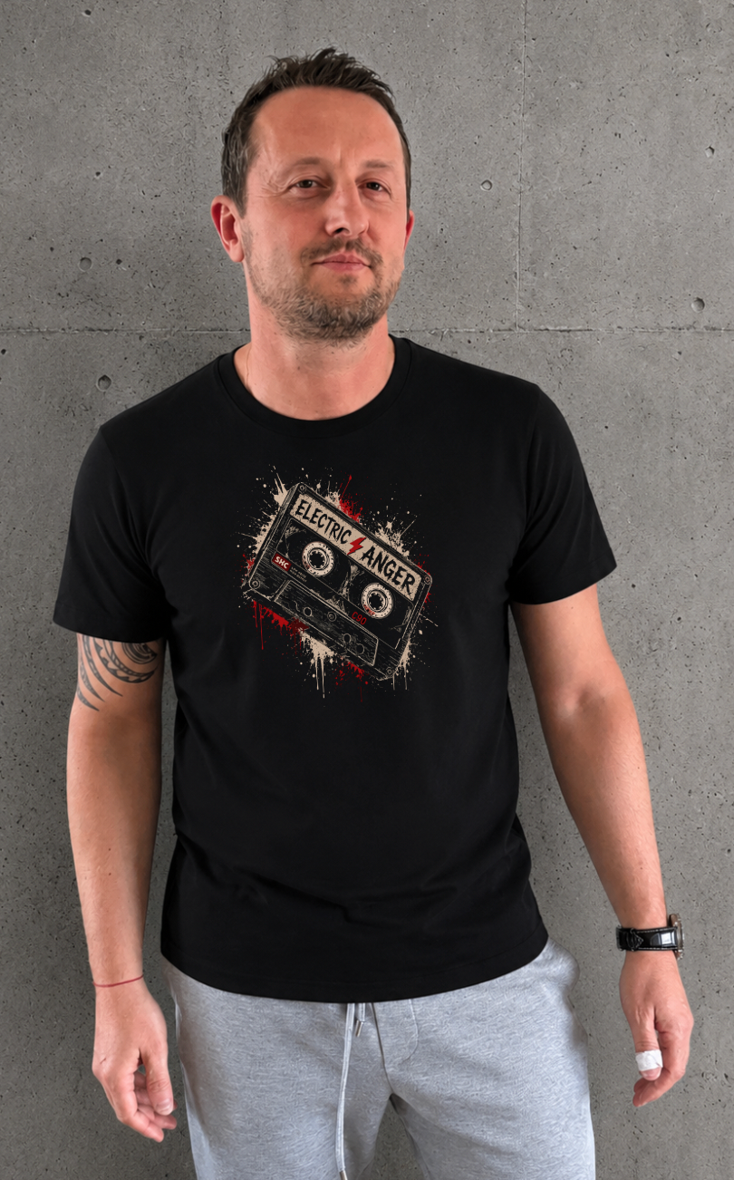 T-shirt Unisexe Streetwear K7 - Electric Anger