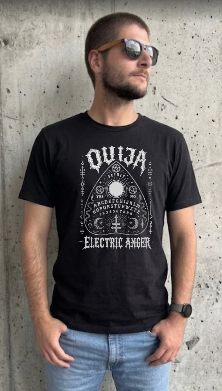T-shirt Unisexe Streetwear OUIJA-Electric Anger